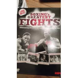 Boxing dvds 2 x box sets (Boxings greatest fights and Tyson-Ali)