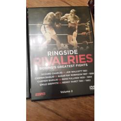 Boxing dvds 2 x box sets (Boxings greatest fights and Tyson-Ali)