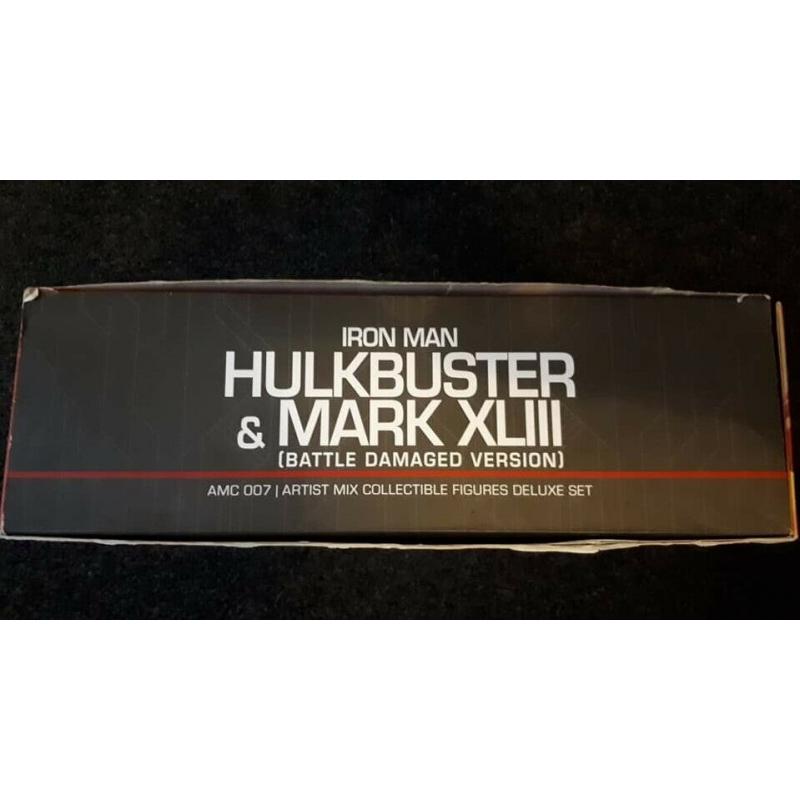 New artist mix Avengers Iron Man mark 43 xliii- Hulkbuster dxsetfigurehottoys/13