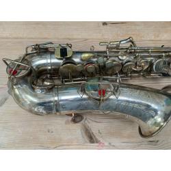 Buescher Aristocrat Alto Saxophone Silver 1932 For Sale Excellent condition