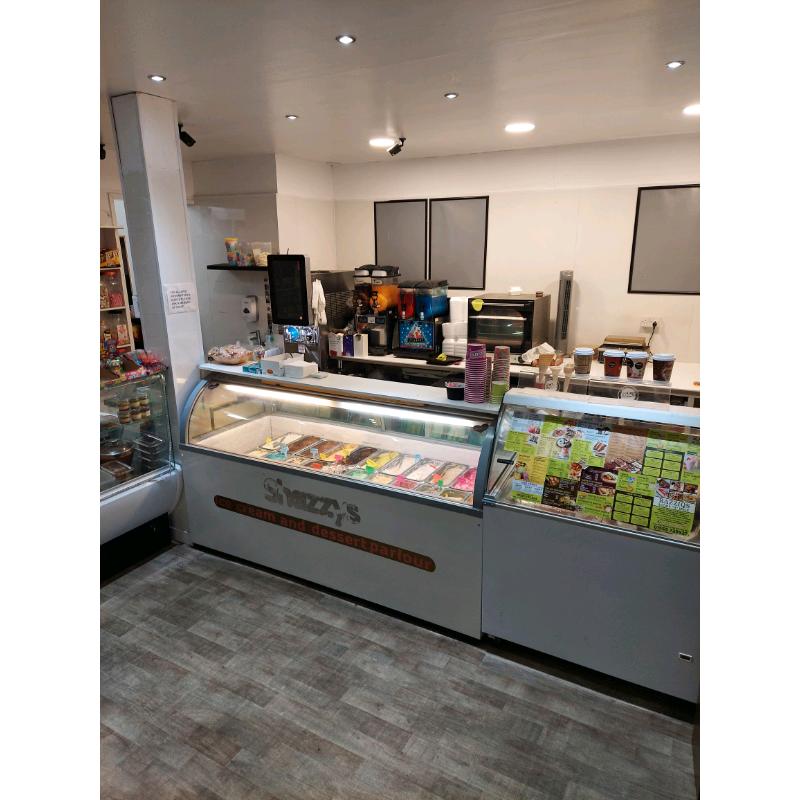 Ice cream shop for sale