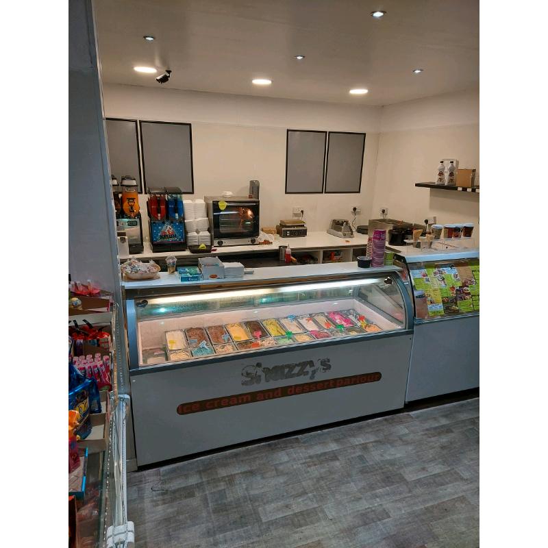 Ice cream shop for sale