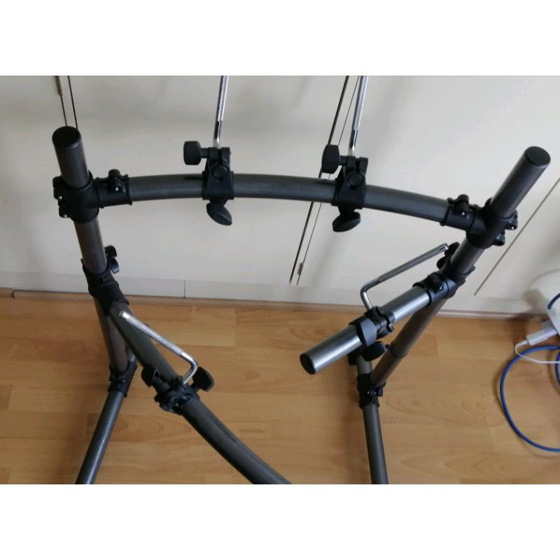 Roland v drums rack stand tubes holder /Yamaha /Gibraltar /Alesis /Ddr