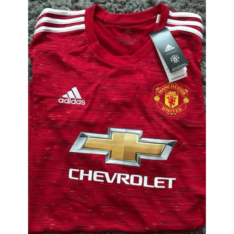 Manchester United Football Shirt Size XL