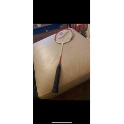 5 badminton racquets,