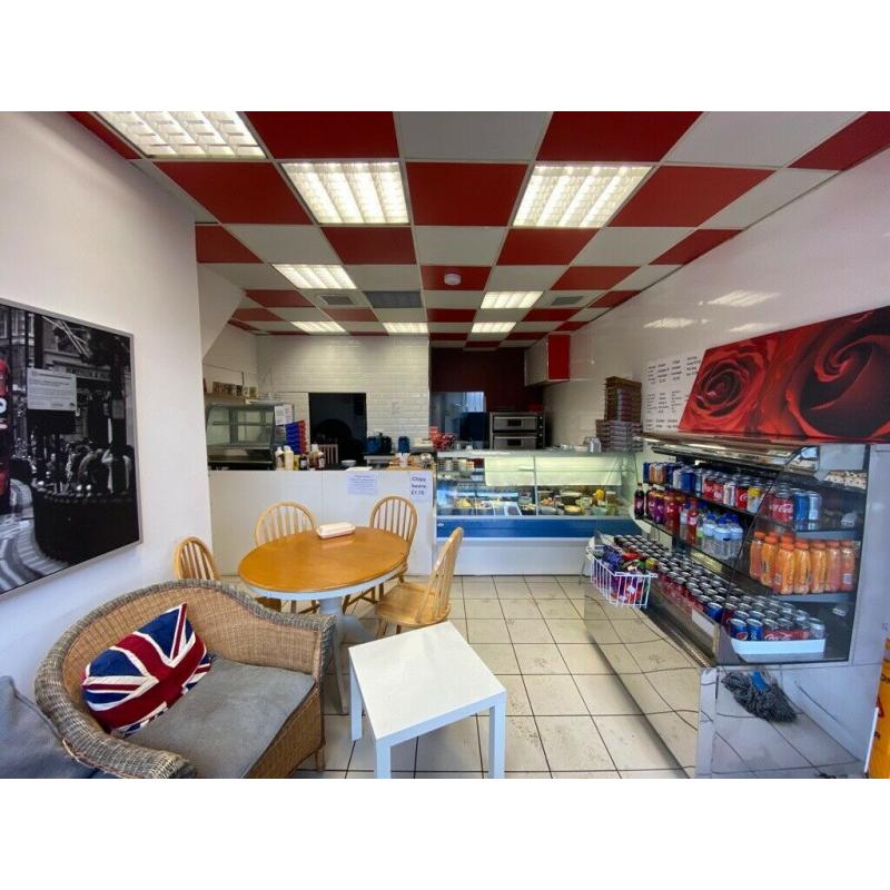 Coffee Shop/Takeaway Business For Sale - Prime Location - Near College & Businesses - Cheap Rent