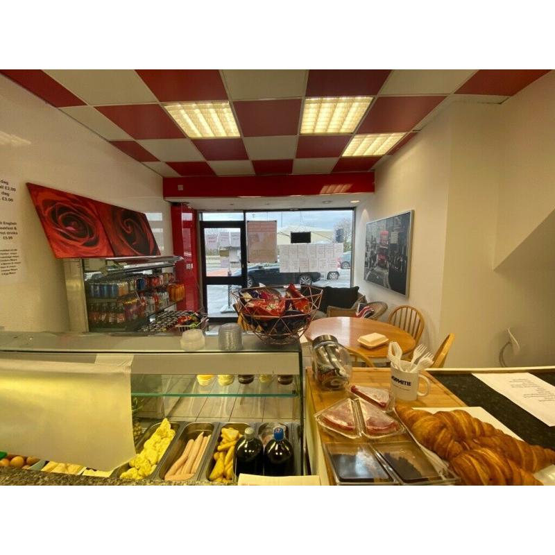 Coffee Shop/Takeaway Business For Sale - Prime Location - Near College & Businesses - Cheap Rent