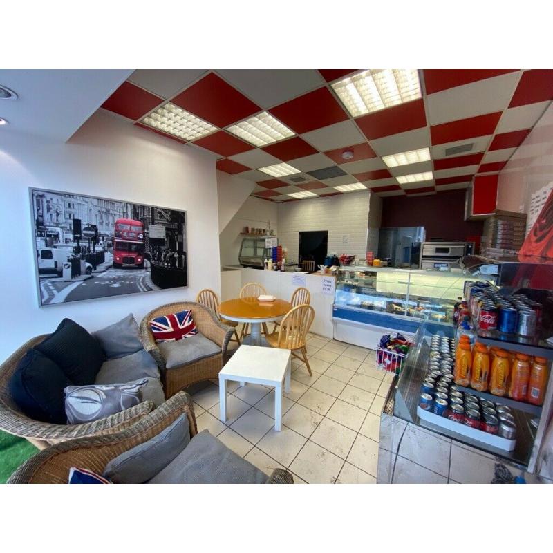 Coffee Shop/Takeaway Business For Sale - Prime Location - Near College & Businesses - Cheap Rent