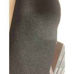 Grey carpet and grey vinyl