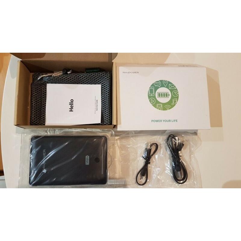 RAVpower portable charger - NEW