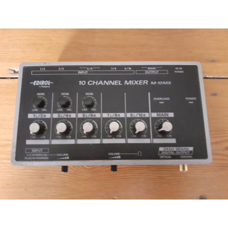 Edirol M-10MX Rare Portable Mixer