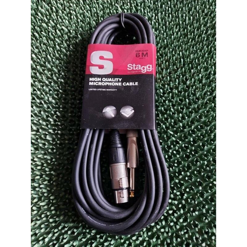 Un-Used Stagg SDM90 Professional Cardioid Dynamic Microphone & Cable