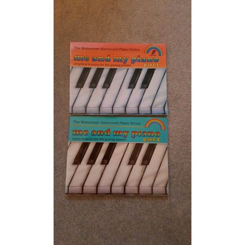 Child's beginner piano music books