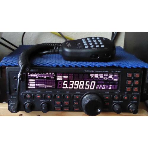 Yeasu FT 450 HF + 6Mtr Transceiver