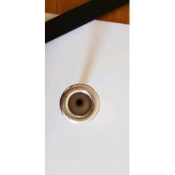 Trombone Euphonium silver plate brass mouthpiece. A.M. Philpot
