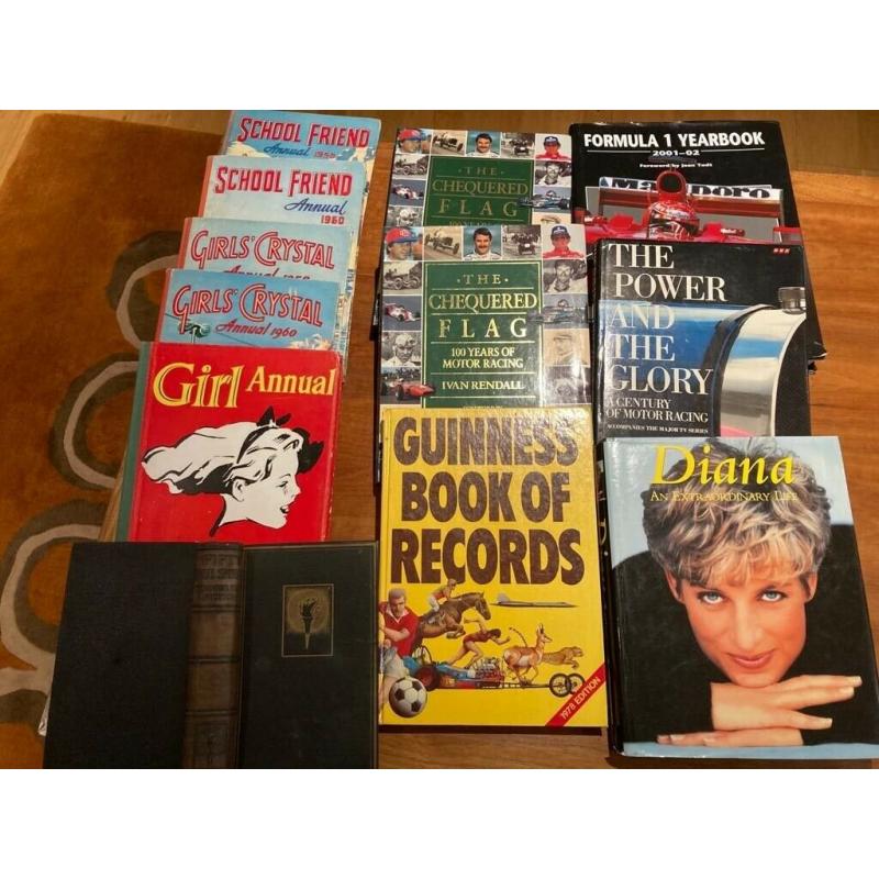 Selection of books as per photos, good condition, collectables