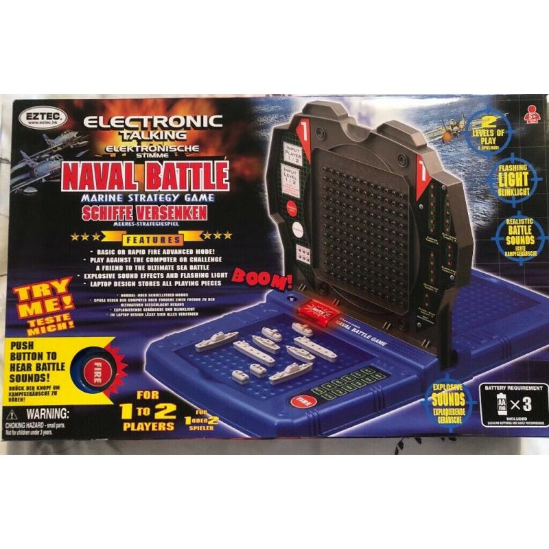 Electronic Naval Battle Marine Strategy Game