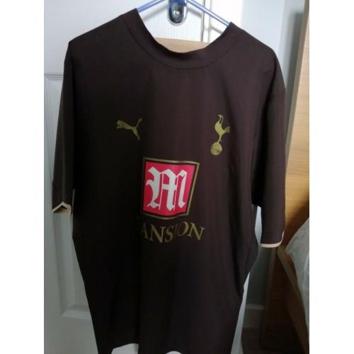 Tottenham 2006 3rd Football Shirt - Chocolate - Medium
