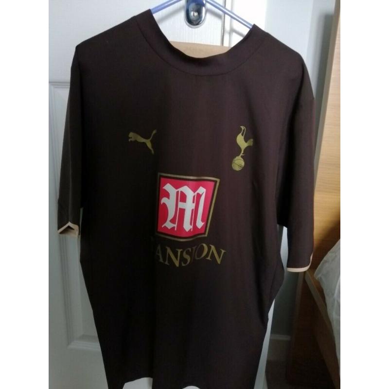 Tottenham 2006 3rd Football Shirt - Chocolate - Medium