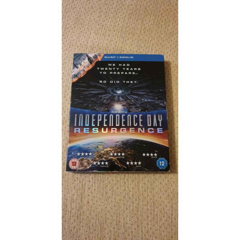 Independence Day Resurgence BLU-RAY DVD
