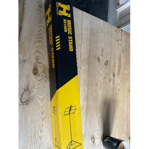 Brand New boxed Hercules BS100B Music Stand