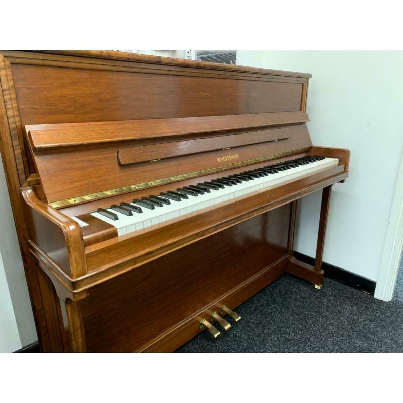 HOFFMANN 121 UPRIGHT PIANO RENNER HAMMERS HIGH END GERMAN PIANO