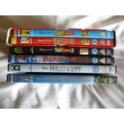 Job lot of 6 Disney / Pixar DVDs