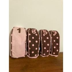 Ame and Lulu Golf Headcover Set