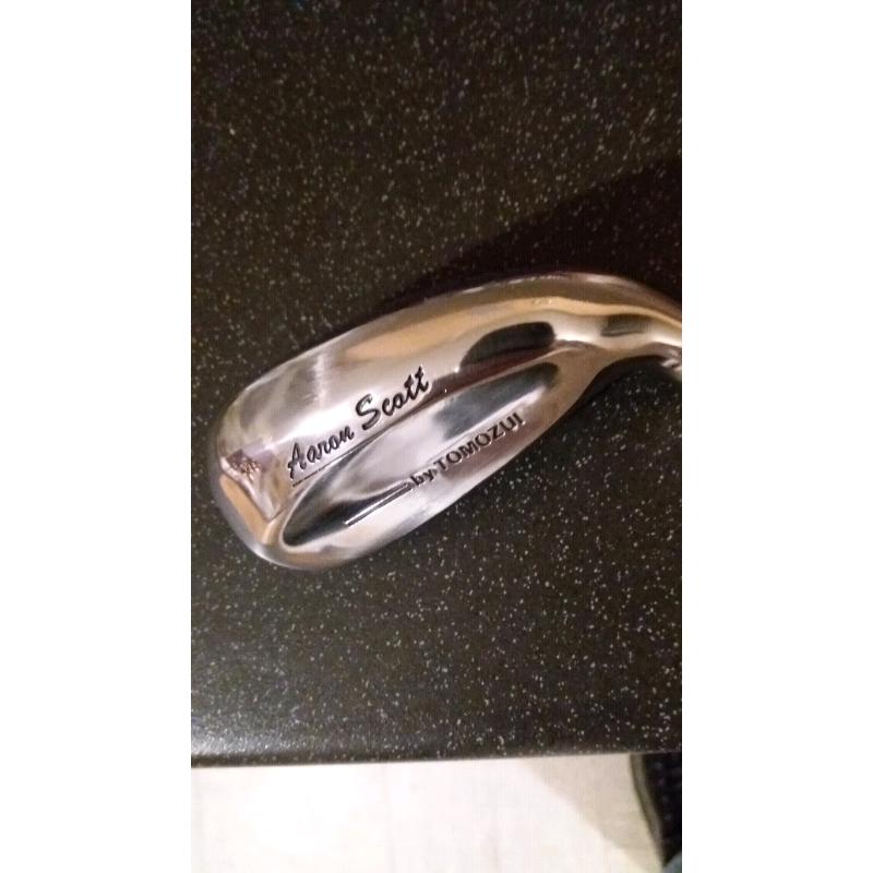 Aaron Scott driving iron