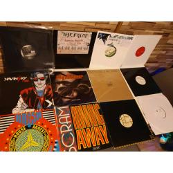 50 X House, Techno, DnB vinyl bundle All in VG+ condition