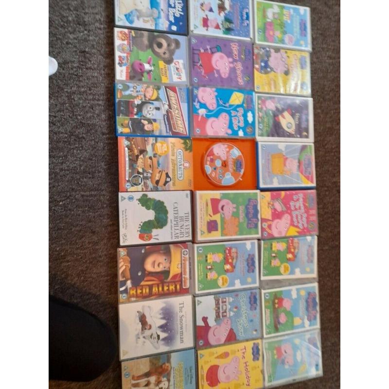 Peppa pig dvds and more