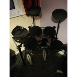Alesis nitro mesh drum kit with amp