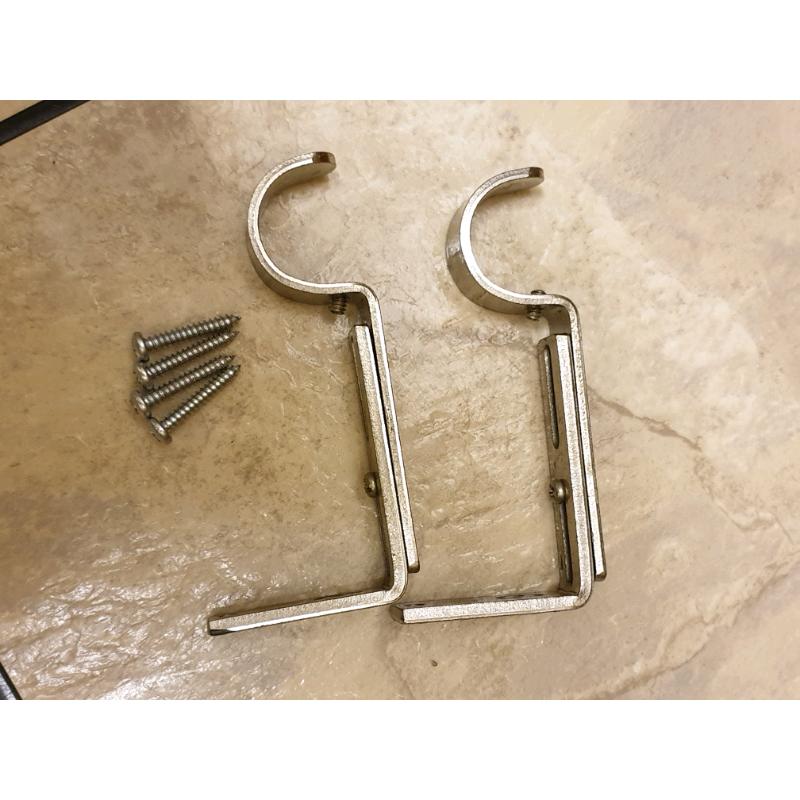 Stainless Steel Curtain Pole 150cm x 28mm