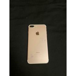iPhone 7 Plus, 32gb unlocked with 2 free phone case