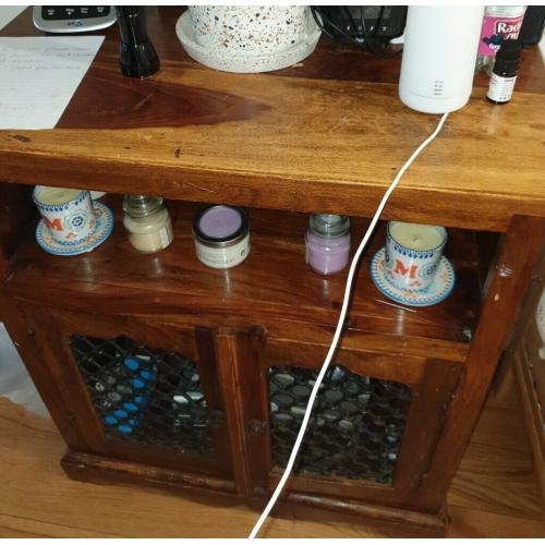 Dark brown unit in a good condition