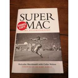 Super Mac signed autobiography