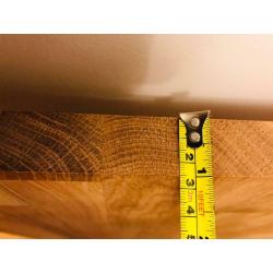 Natural Solid Oak Worktop Piece