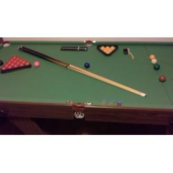HY-PRO 6 FOOT POOL/SNOOKER TABLE