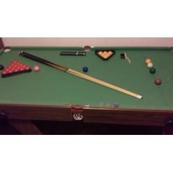 HY-PRO 6 FOOT POOL/SNOOKER TABLE