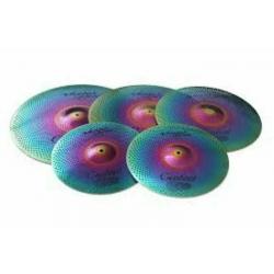 Cymbal sets Low Volume 14" Hi hats 16"and 18" Crashes and 20" Ride