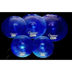 Cymbal sets Low Volume 14" Hi hats 16"and 18" Crashes and 20" Ride