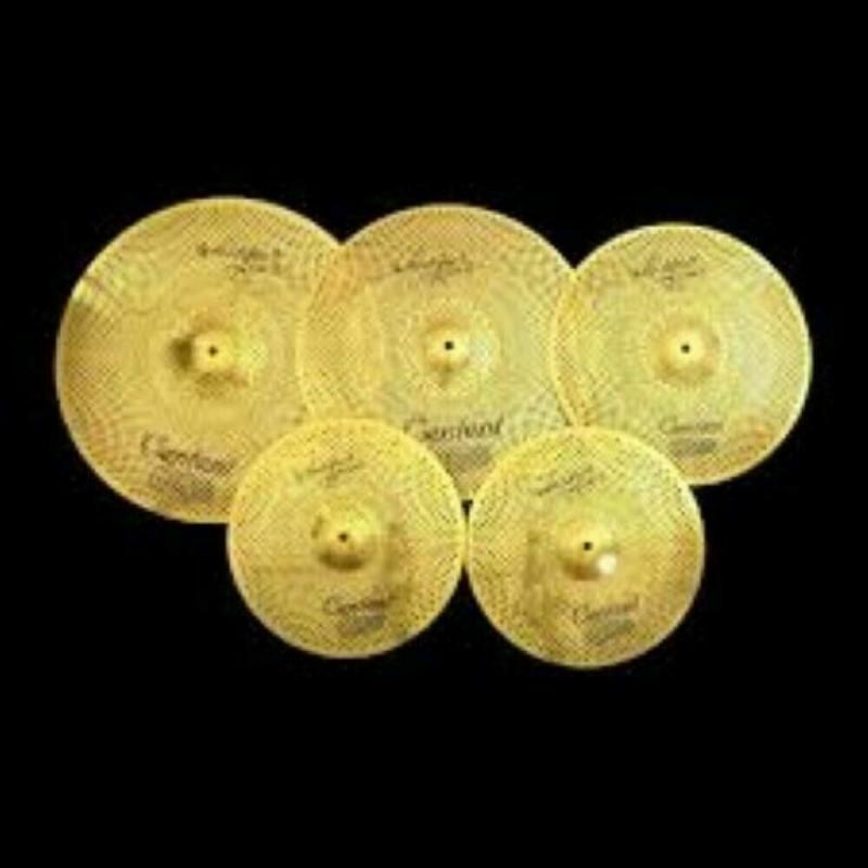 Cymbal sets Low Volume 14" Hi hats 16"and 18" Crashes and 20" Ride