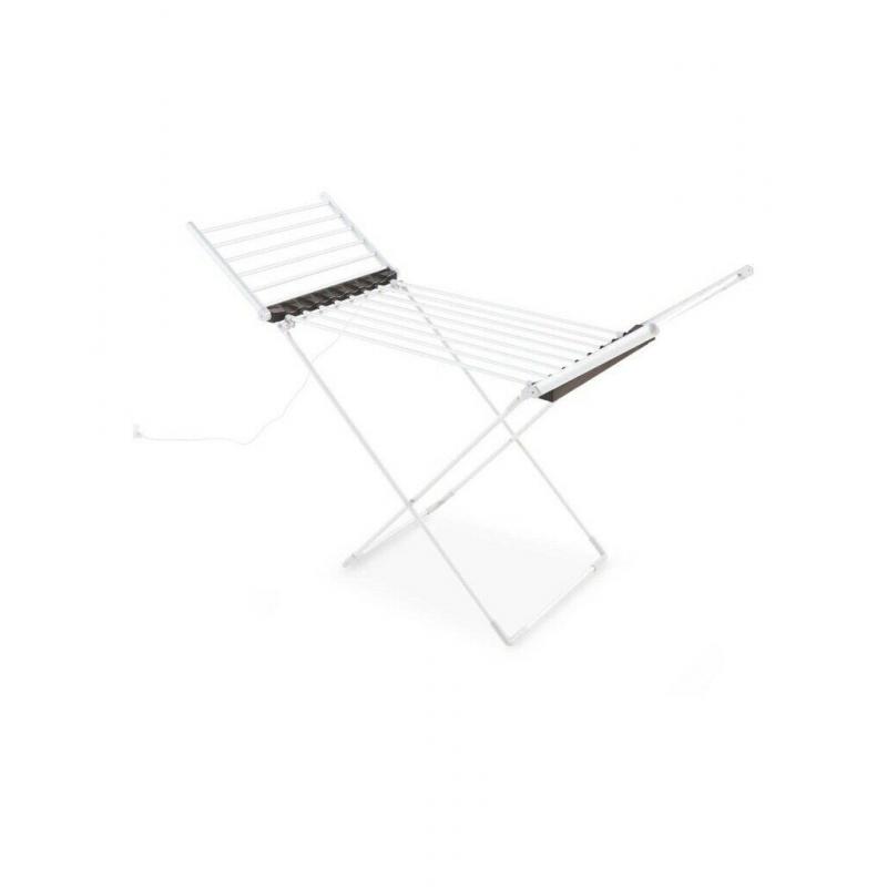 Heated clothes airer
