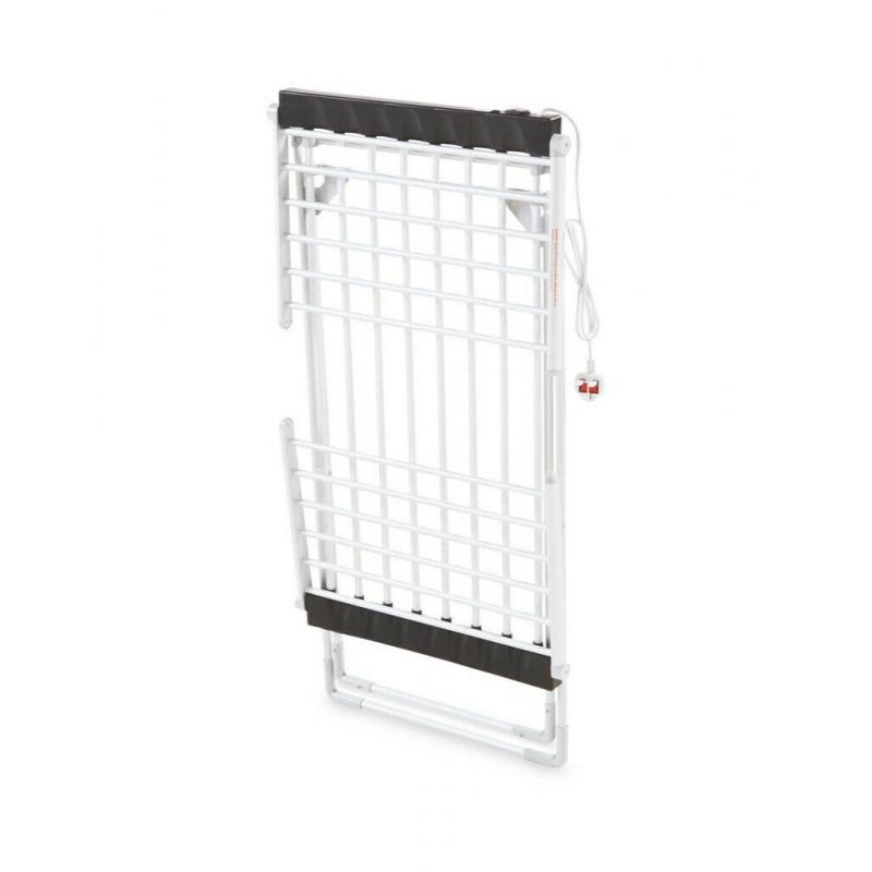 Heated clothes airer