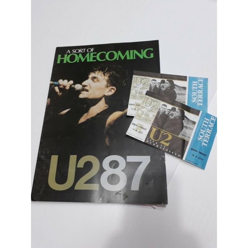 U2 Memorabilia 1987 +