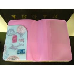 Waterproof Retro Vintage Novelty UK & EU PASSPORT HOLDER - Travel Wallet Protector Cover