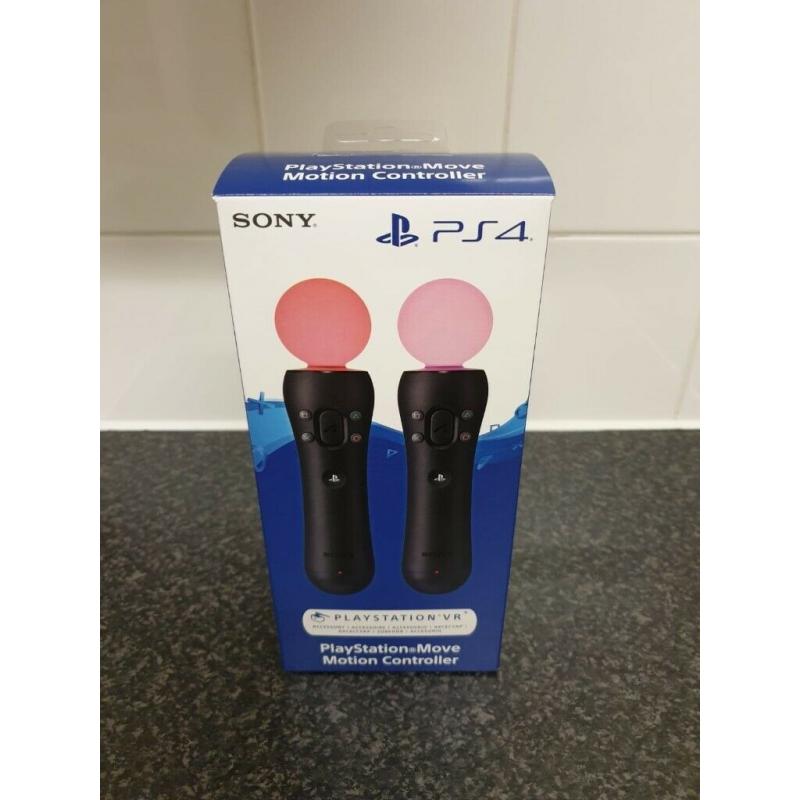 PS4 PlayStation Move Motion Controller - TWIN PACK - VERSION2