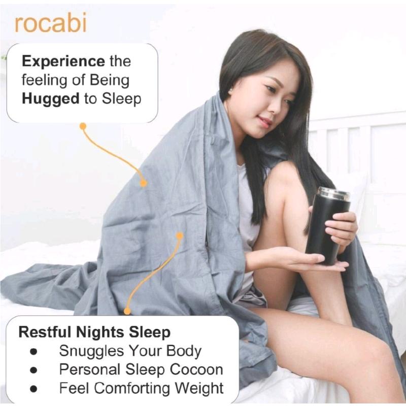 Heavy/Sensory/Calming/Weighted Blanket with cover, new