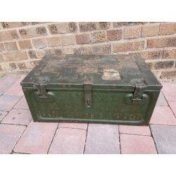 **?95** Large Military Box with original markings and tags.