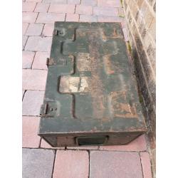 **?95** Large Military Box with original markings and tags.